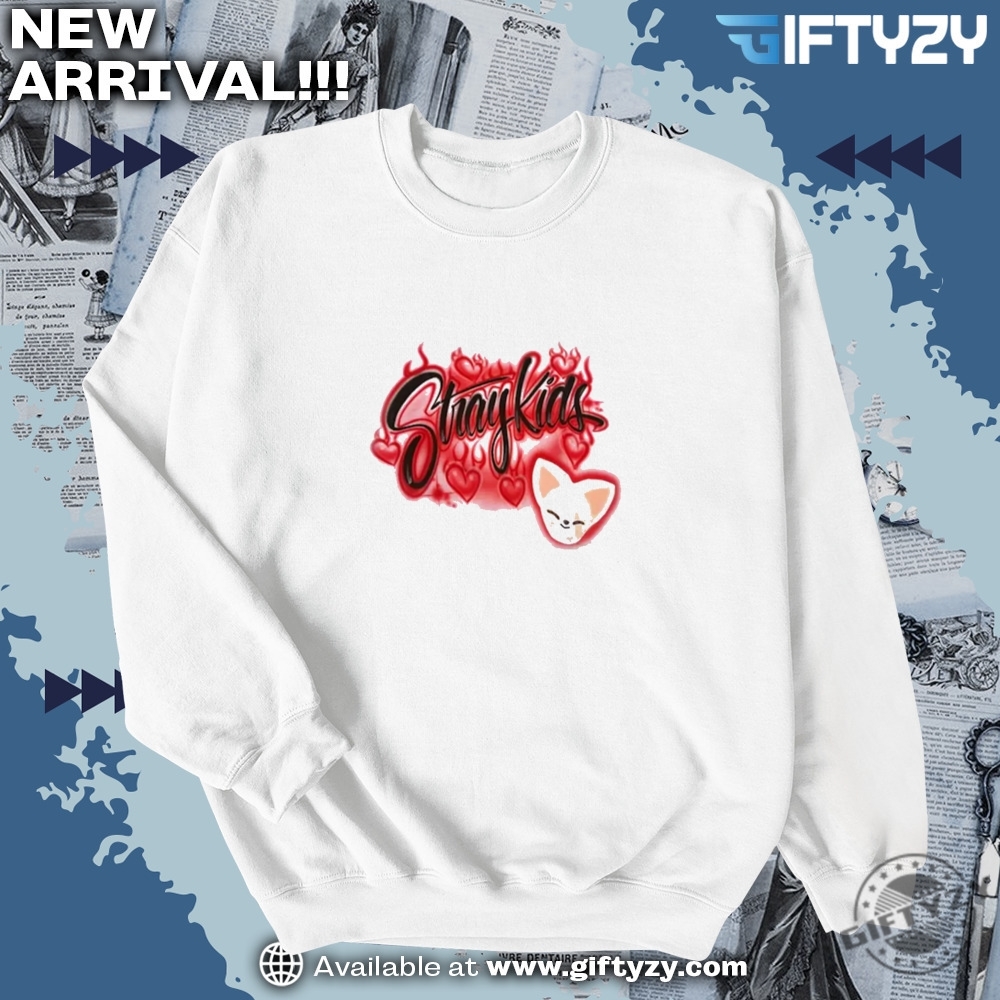 Stray Kids K Pop Airbrush Shirt 6 Stray Kids K Pop Airbrush Shirt
