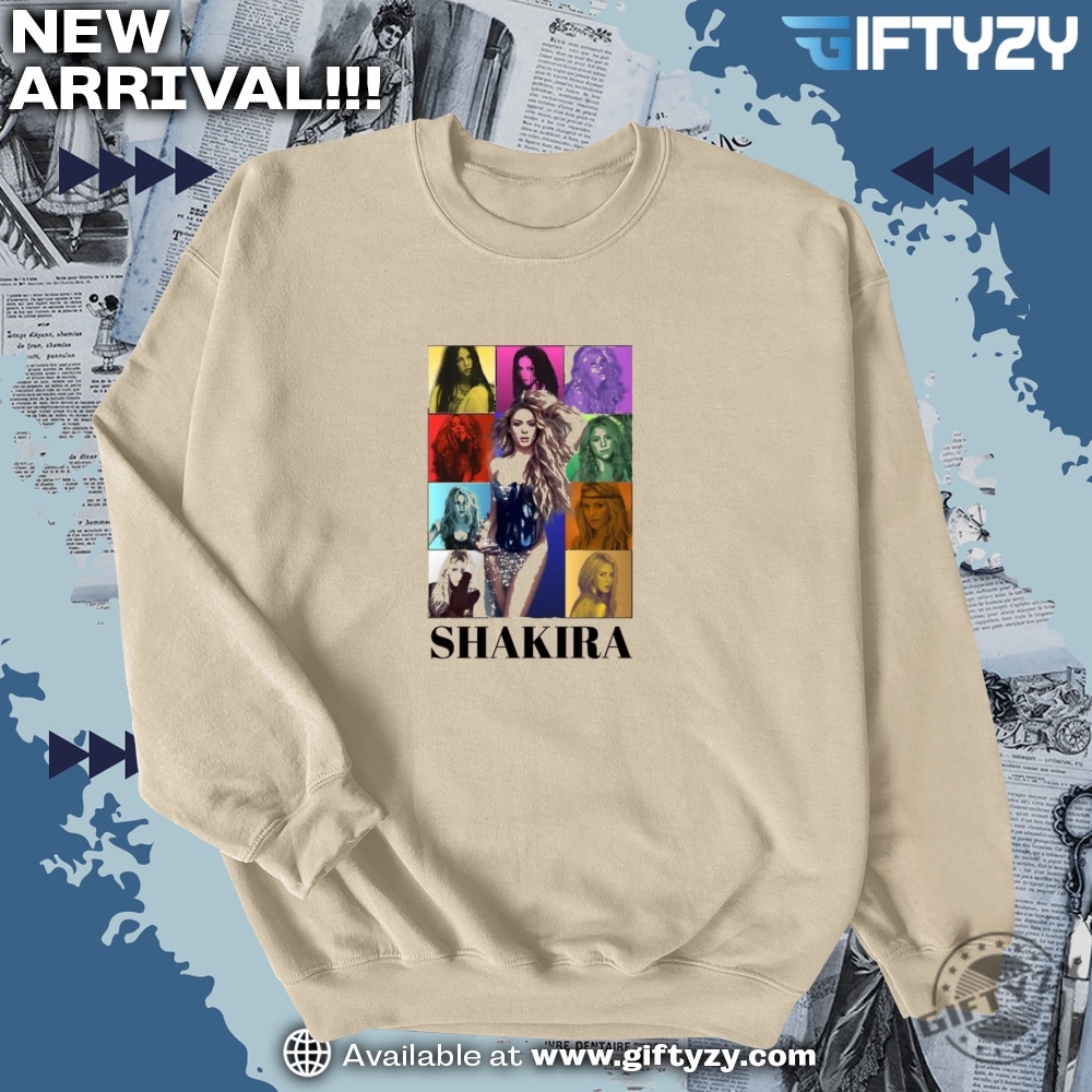 Perfect present for a music lover 9 Shakira 2025 Concert Queen Of Latin Music Shirt