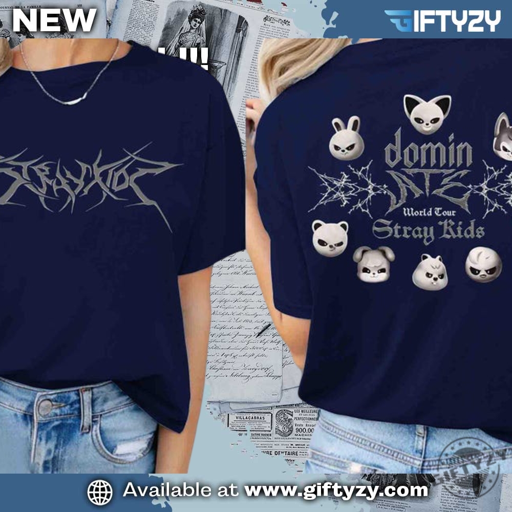 Stray Kids Dominate Skzoo World Tour Us 2025 Evil Skzoo Shirt 5 Stray Kids dominATE SKZOO World Tour US 2025 Evil Skzoo Shirt