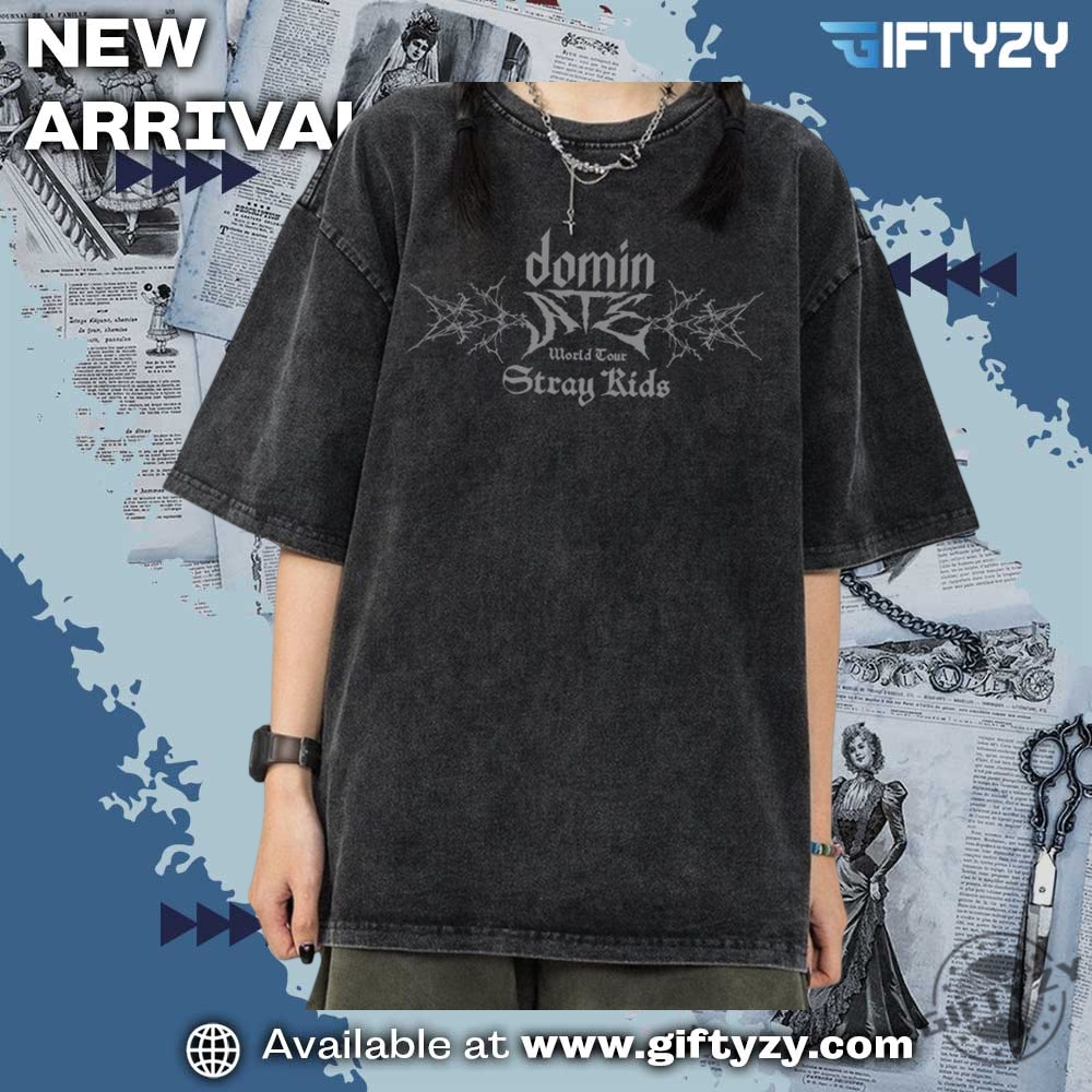 Stray Kids Dominate World Tour 2025 Hop Album Shirt 5 Stray Kids Dominate World Tour 2025 Hop Album Shirt