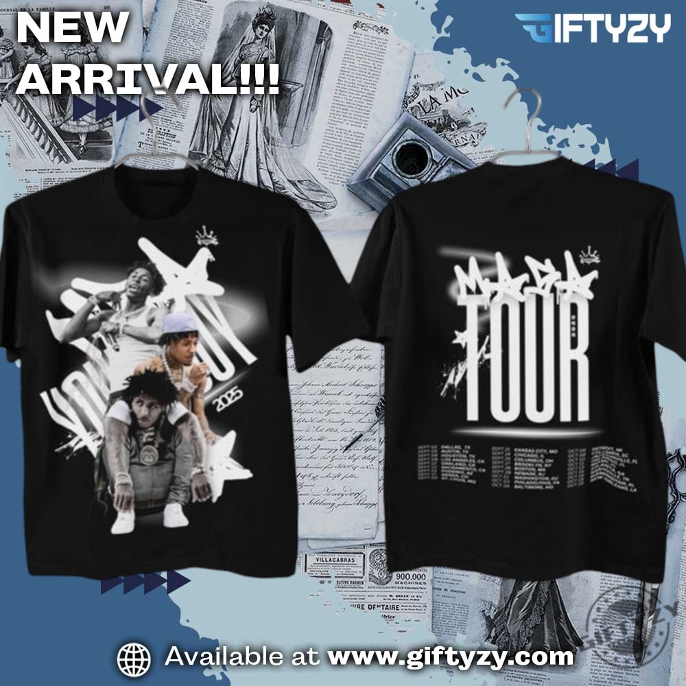 Perfect present for a music lover 16 Nba Youngboy Masa Tour Shirt