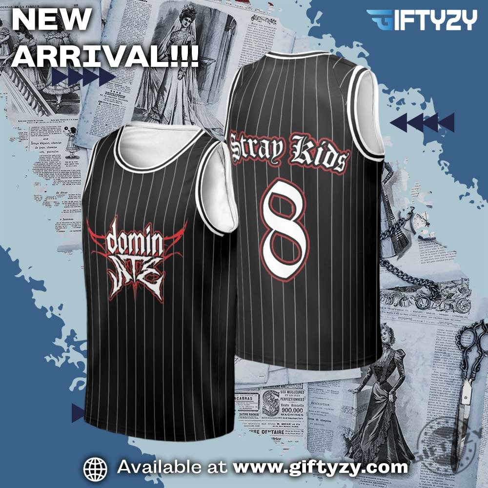 Perfect present for a music lover 17 Dominate Stray Kids World Tour 2025 Kpop Jersey Shirt