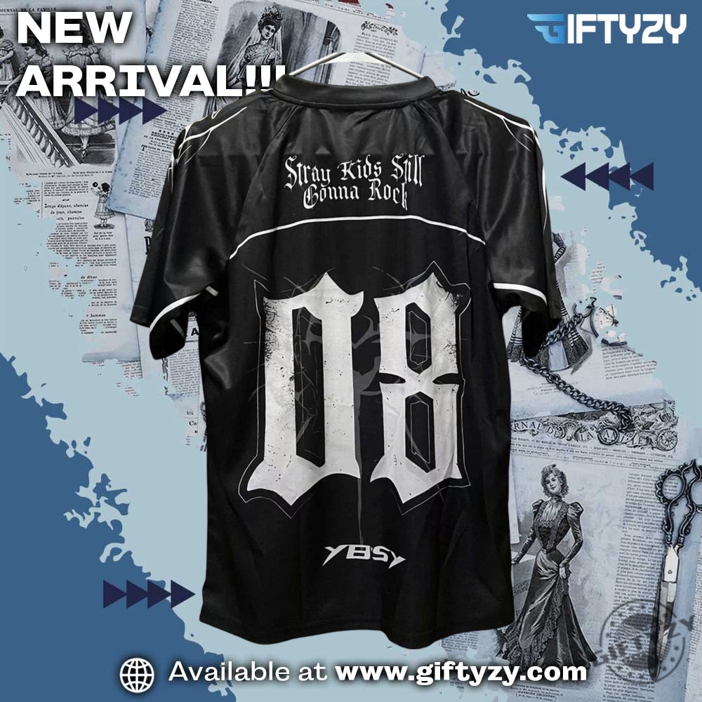 Perfect present for a music lover 18 Stray Kids Domin Ate World Tour Football Jersey Shirt