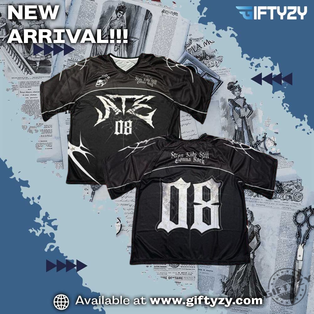 Stray Kids Domin Ate World Tour Football Jersey Shirt 4 Stray Kids Domin ATE World Tour Football Jersey Shirt