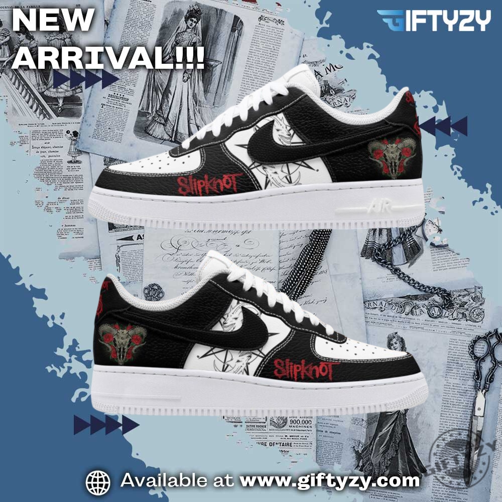 Perfect present for a music lover 20 Slipknot 3D Nike Air Force Sneaker Shoes
