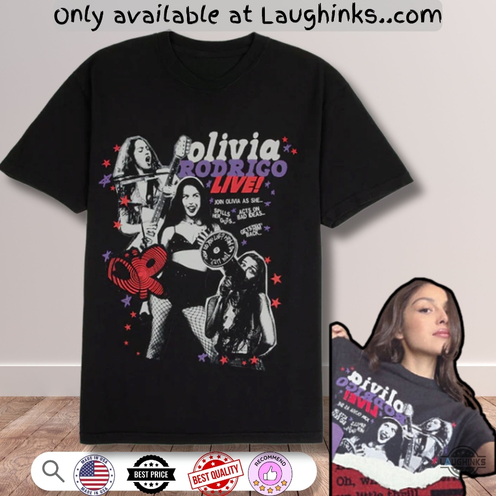 Olivia Rodrigo Live T Shirt Sweatshirt Hoodie 5 Olivia Rodrigo Live t shirt sweatshirt hoodie