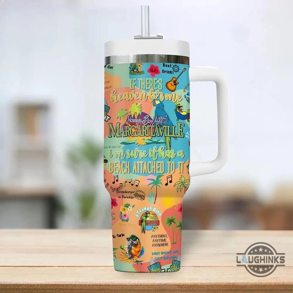 Jimmy Buffett Margaritaville 40 Oz Tumbler Cup 9 Jimmy Buffett Margaritaville 40 Oz Tumbler Cup