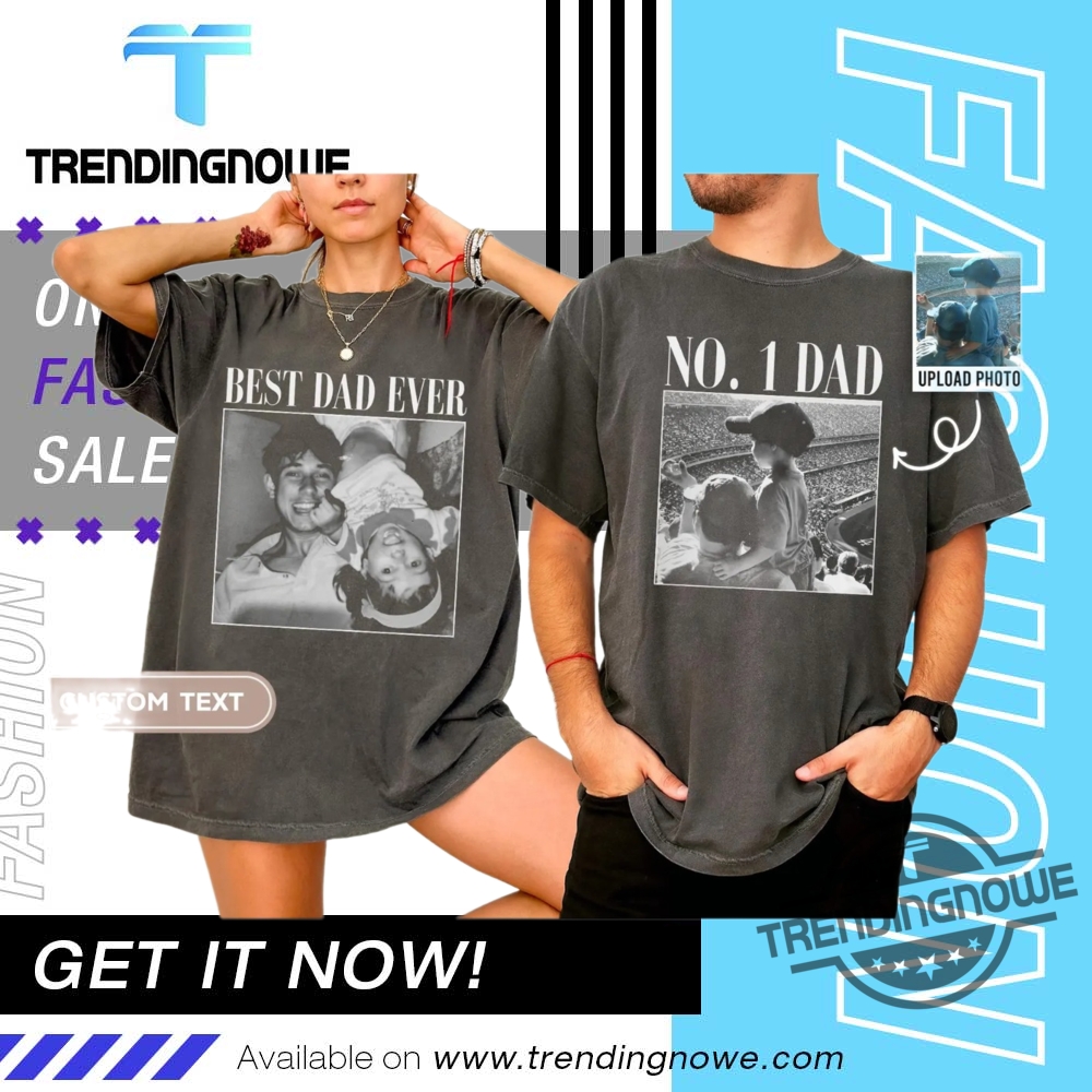 Custom Photo Dad Shirt Fathers Day 2025 Gift Shirt trendingnowe 1