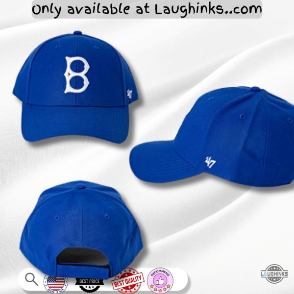 brooklyn la dodgers embroidered baseball cap 47 new era replica