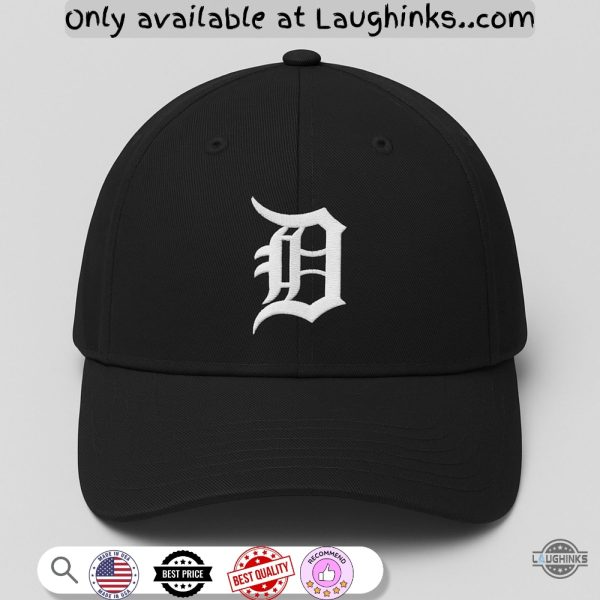 vintage detroit tigers embroidered baseball hat