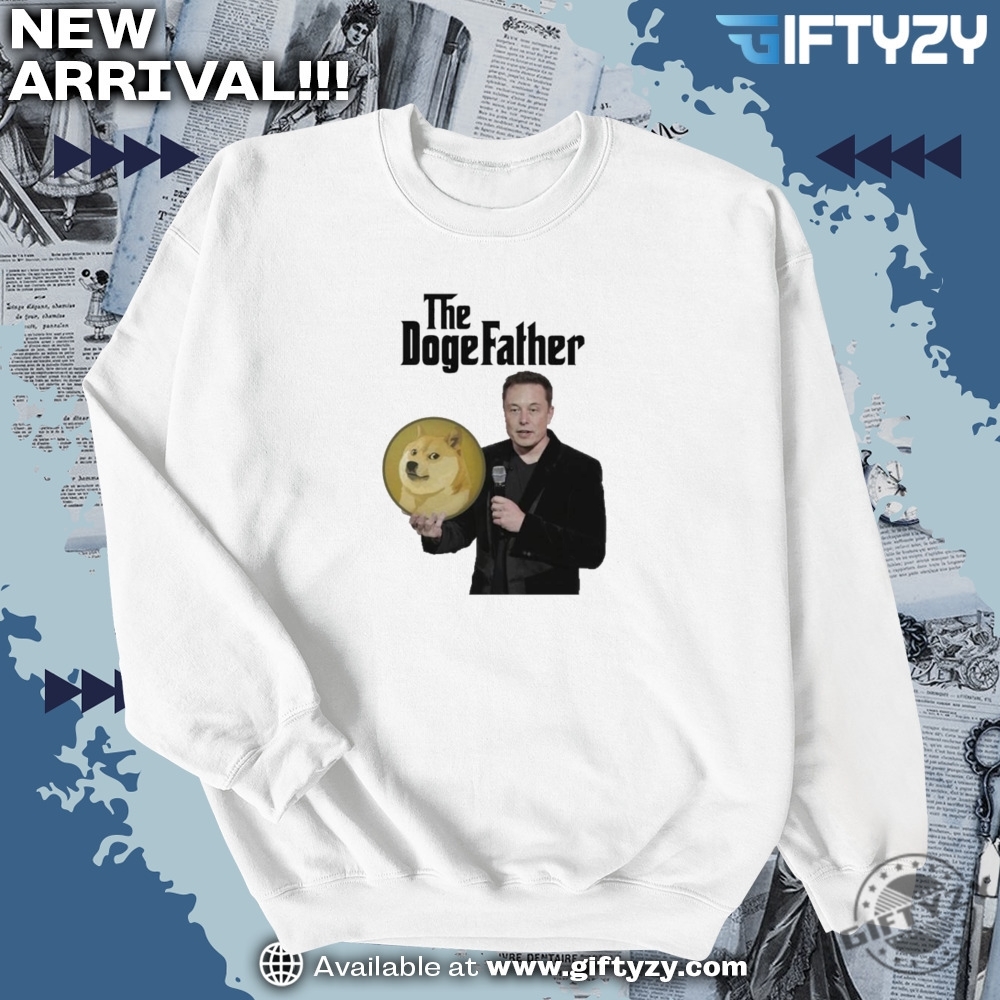 Elon Musk The Dogefather Dogecoin Shirt 6 Elon Musk The Dogefather Dogecoin shirt