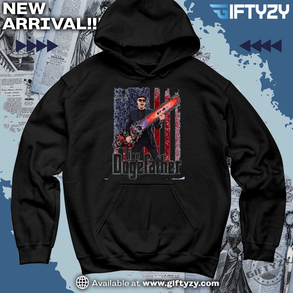 the dogefather, Rejecting Kings shirt 9 The Dogefather Funny Elon Musk With Chainsaw Shirt