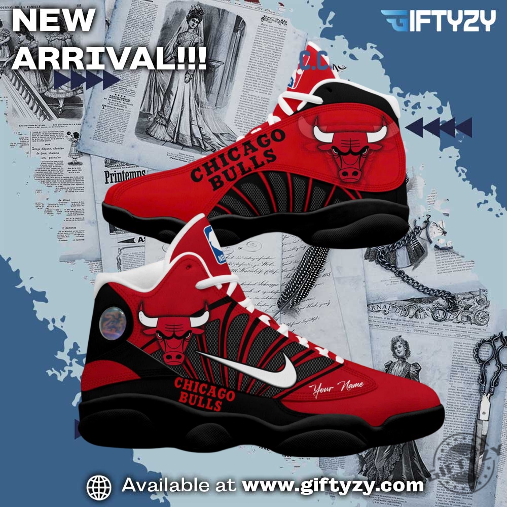 Perfect gift for Dad 21 Nba Chicago Bulls Go Bulls 2025 Personalized Air Jordan 13 Shoes