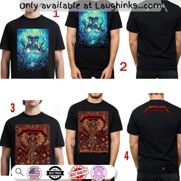 metallica atlanta georgia shirt on june 3 2025
