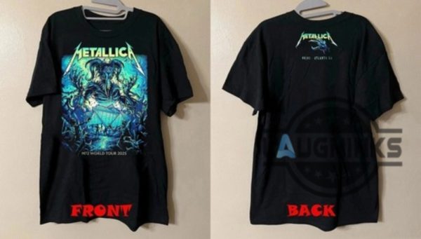 metallica atlanta georgia shirt on june 3 2025