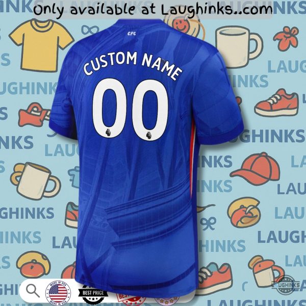 custom name nike chelsea home jersey shirt 2025 2026 full printed replica for cole palmer mudryk fans laughinks 2