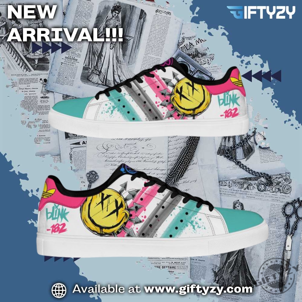 Blink182 Custom Stan Smith Shoes