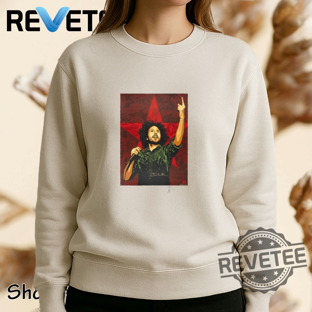 Zack De La Rocha Rage Against The Machine Shirt