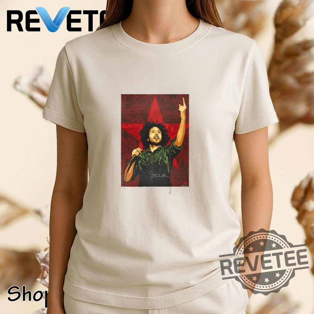 Zack De La Rocha Rage Against The Machine Shirt Zack De La Rocha Rage Against The Machine Shirt revetee 4