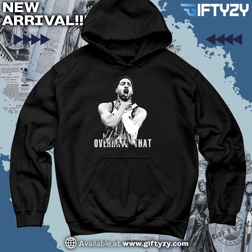 Tyrese Haliburton Indiana Pacers Gift For Fan 5 Tyrese Haliburton Overrate That Vintage Nba Finals Top Shirt