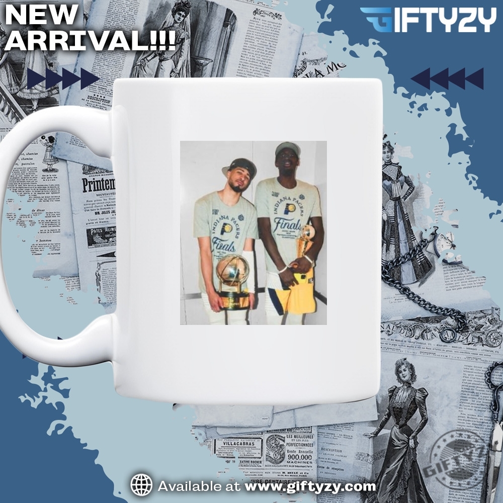 Tyrese Haliburton Indiana Pacers Gift For Fan 7 Tyrese Haliburton And Pascal Siakam Champs With Indian Shirt