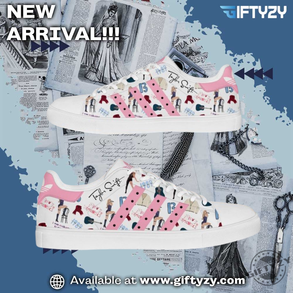Tyrese Haliburton Indiana Pacers Gift For Fan 17 Taylor Swift New Romantics Custom Stan Smith Shoes