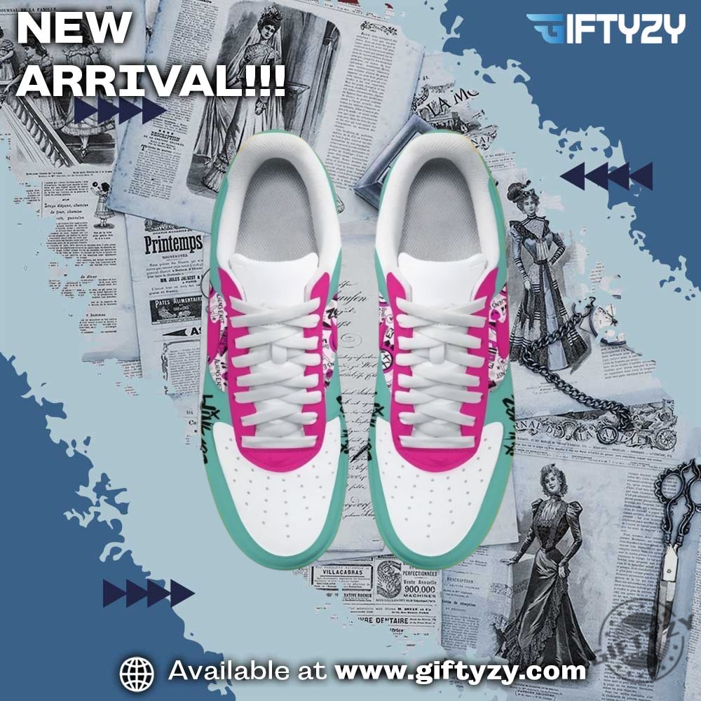 Blink182 Nike Air Force 1 Shoes 4 Blink-182 Nike Air Force 1 Shoes