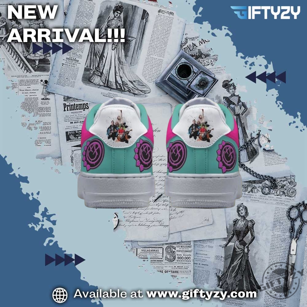 Blink182 Nike Air Force 1 Shoes 5 Blink-182 Nike Air Force 1 Shoes