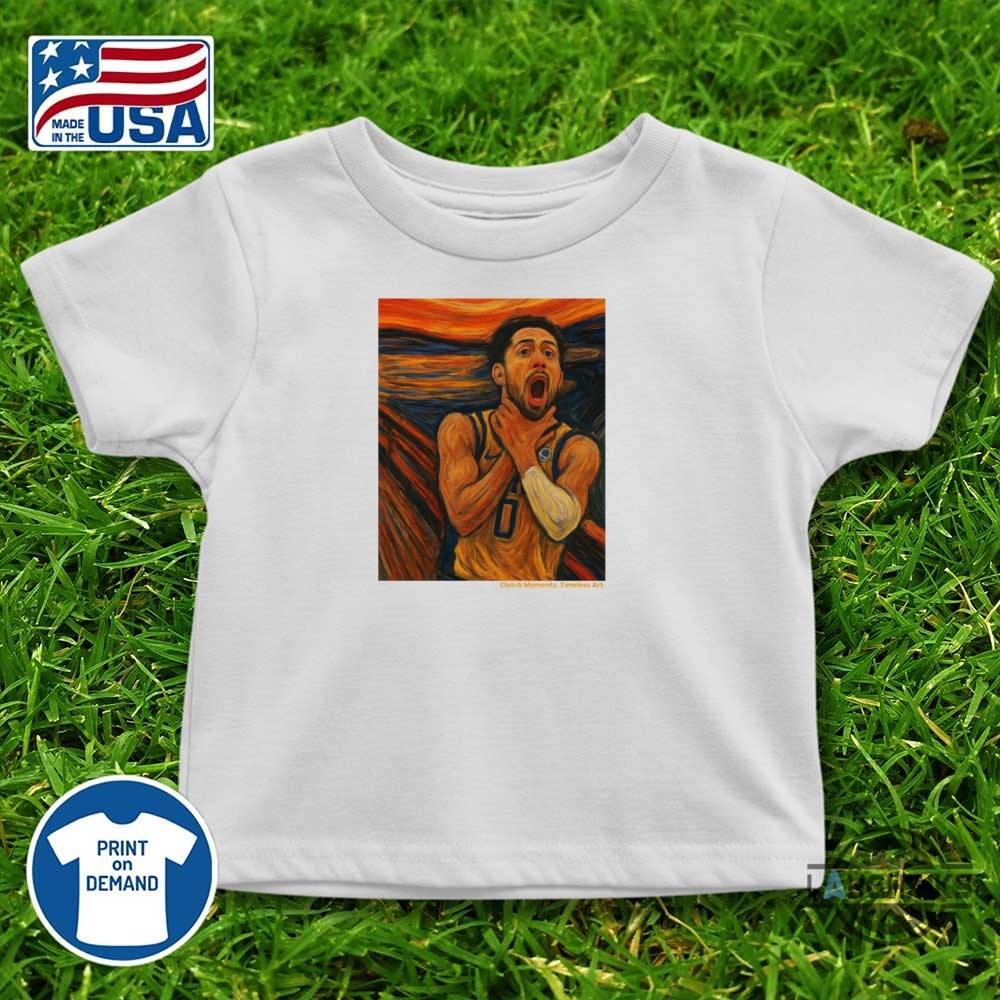 Tyrese Haliburton Game Winner Shirt Reggie Miller Tribute X The Scream Art Indiana Pacers Victory Tee 11 Tyrese Haliburton Game Winner Shirt Reggie Miller Tribute x The Scream Art Indiana Pacers Victory Tee