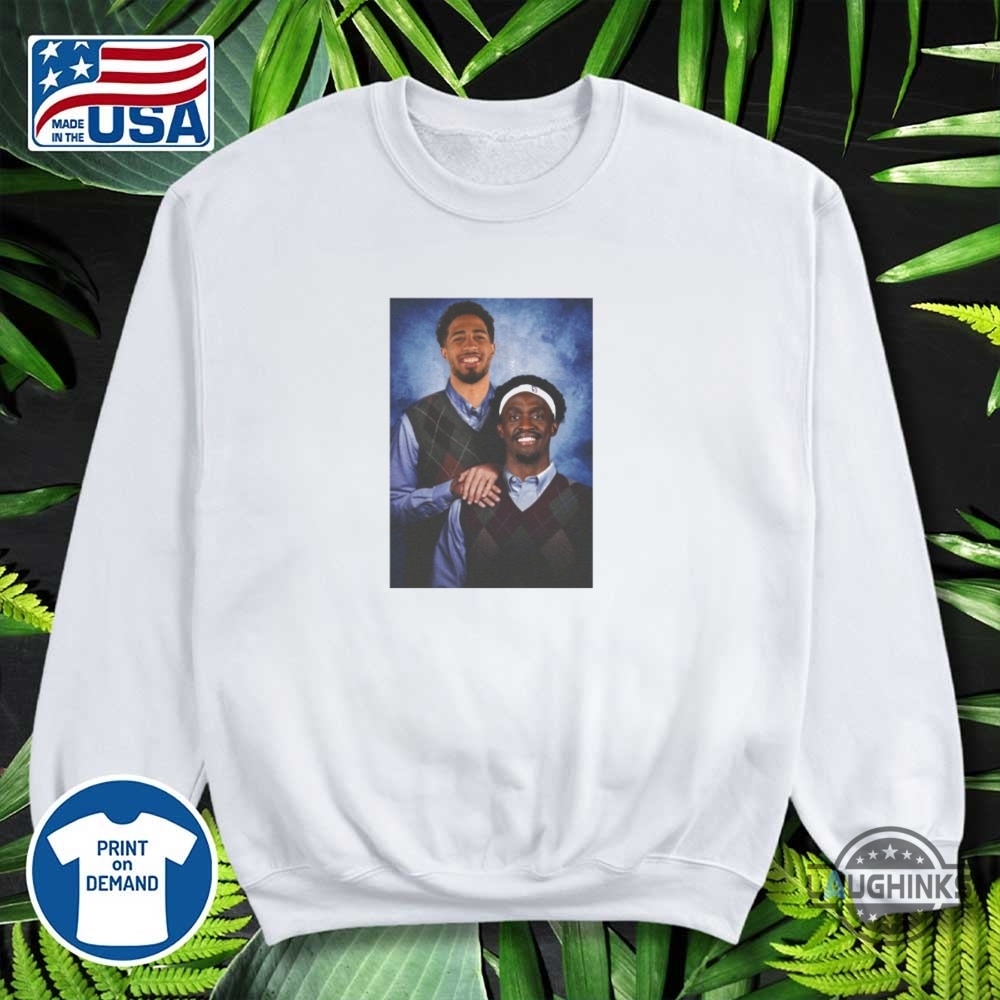 Tyrese Haliburton And Pascal Siakam Step Brothers Shirt Funny Indiana Pacers Duo Tee 10 Tyrese Haliburton and Pascal Siakam Step Brothers Shirt Funny Indiana Pacers Duo Tee