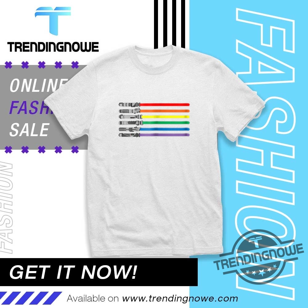 Gay Pride Lightsaber Star Wars Shirt trendingnowe 1