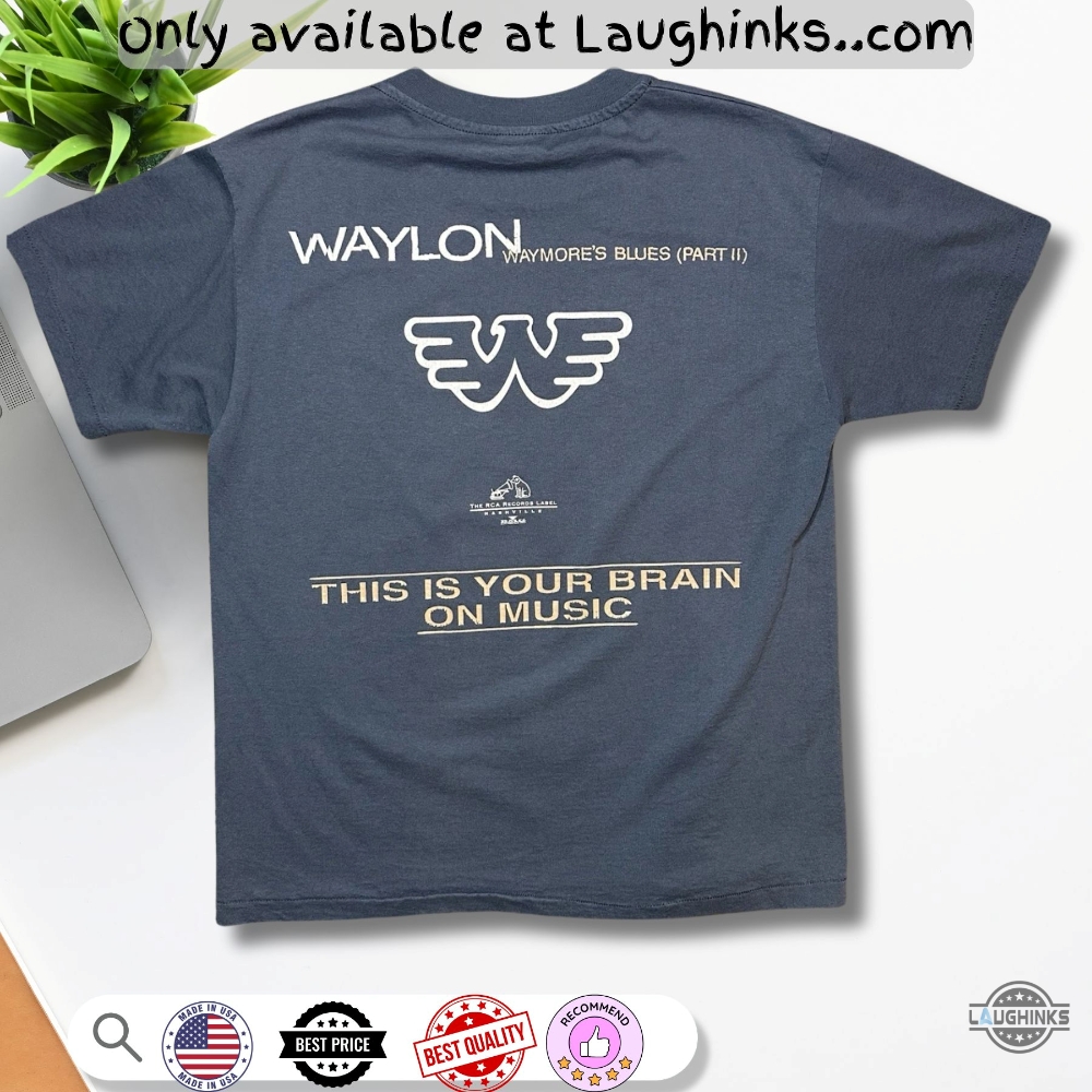 Waylon Jennings T Shirt Sweatshirt Hoodie This Is Your Brain On Music 6 Waylon Jennings T Shirt Sweatshirt hoodie this is your brain on music