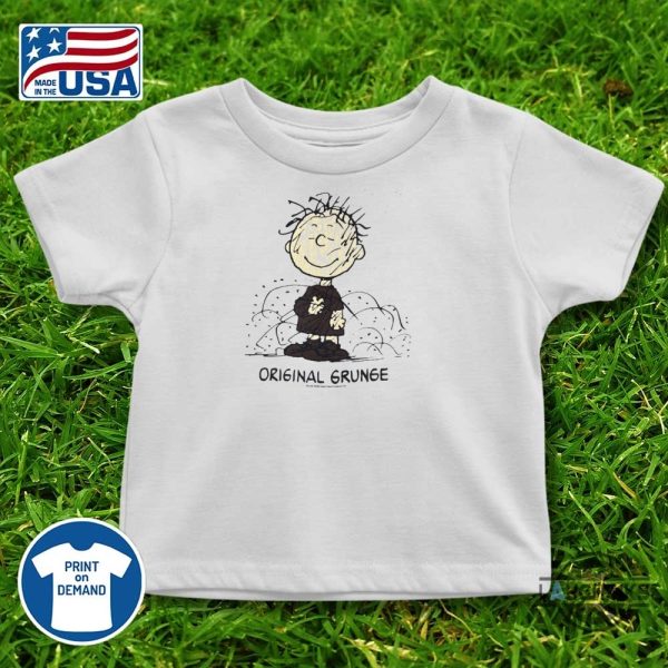 new printed 1994 peanuts pig pen original grunge charlie brown shirt