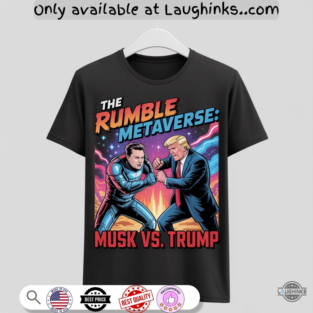 Elon Musk Vs Donald Trump Battle The Rumble Metaverse Shirt 5 Elon Musk vs Donald Trump battle the rumble metaverse shirt