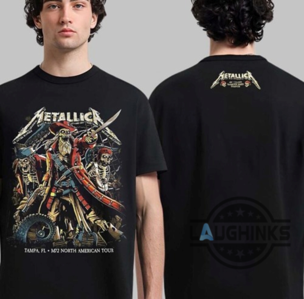 Metallica M72 Raymond James Stadium Tampa Florida 2025 Shirt 14 Metallica M72 Raymond James Stadium Tampa Florida 2025 Shirt