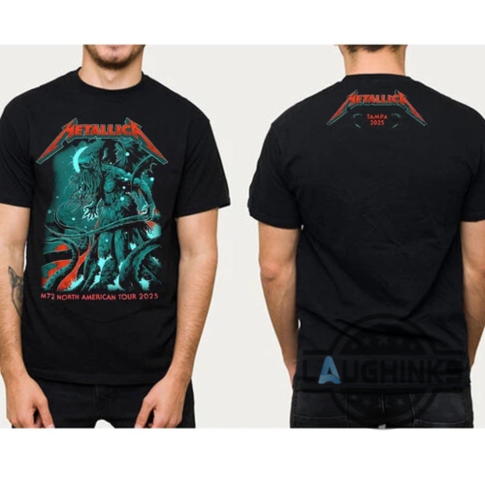 Metallica M72 Raymond James Stadium Tampa Florida 2025 Shirt 15 Metallica M72 Raymond James Stadium Tampa Florida 2025 Shirt