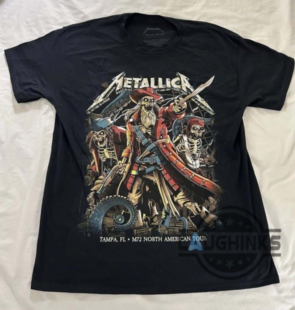 Metallica M72 Raymond James Stadium Tampa Florida 2025 Shirt 16 Metallica M72 Raymond James Stadium Tampa Florida 2025 Shirt