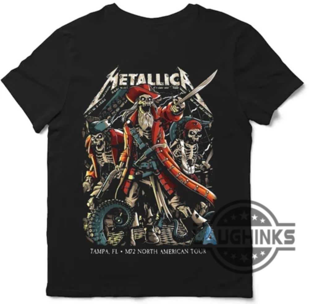 Metallica M72 Raymond James Stadium Tampa Florida 2025 Shirt 17 Metallica M72 Raymond James Stadium Tampa Florida 2025 Shirt