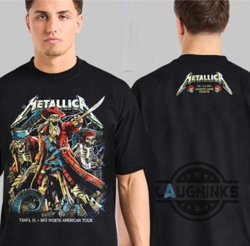 Metallica M72 Raymond James Stadium Tampa Florida 2025 Shirt 18 Metallica M72 Raymond James Stadium Tampa Florida 2025 Shirt