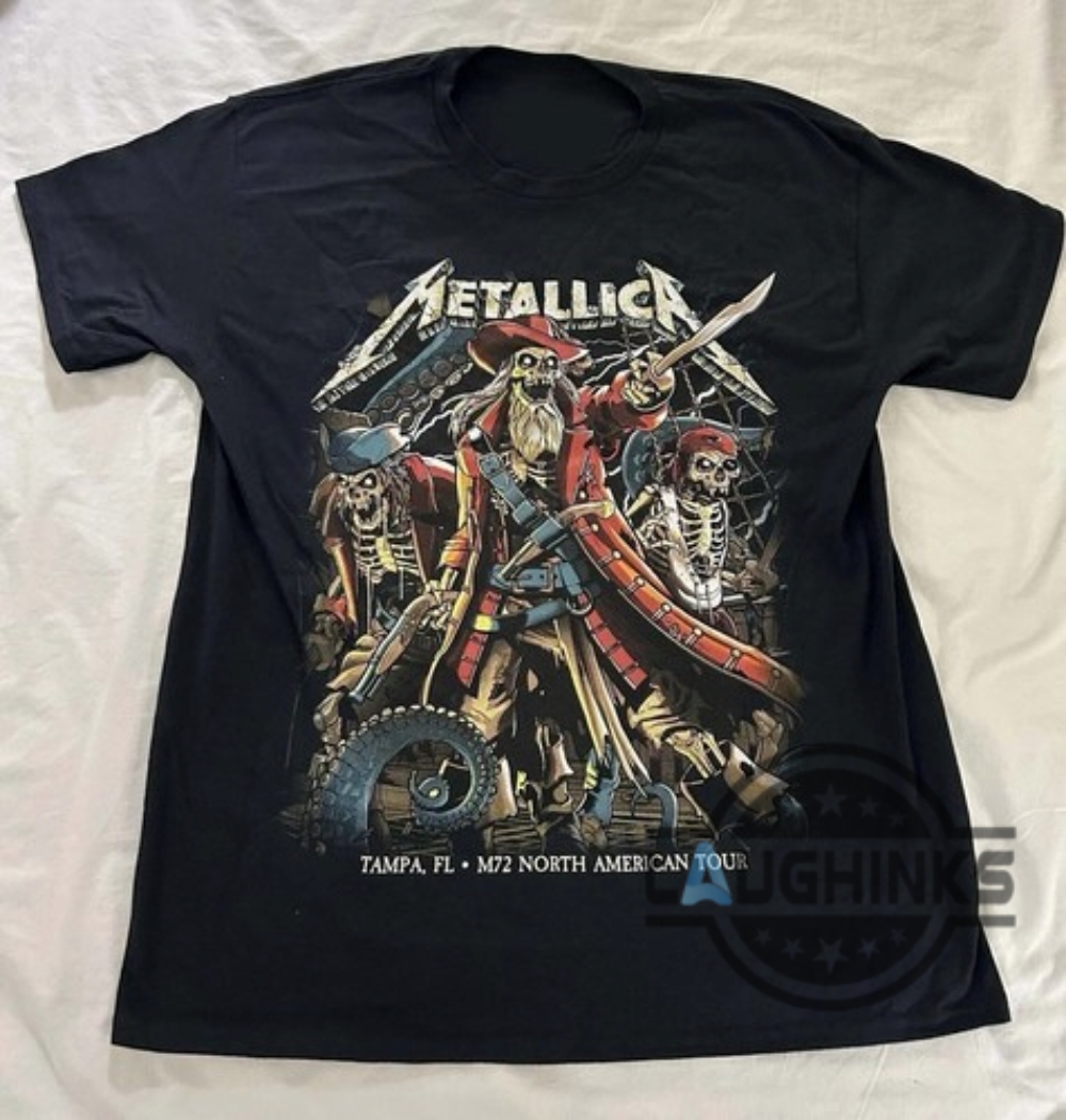 Metallica M72 Raymond James Stadium Tampa Florida 2025 Shirt 19 Metallica M72 Raymond James Stadium Tampa Florida 2025 Shirt