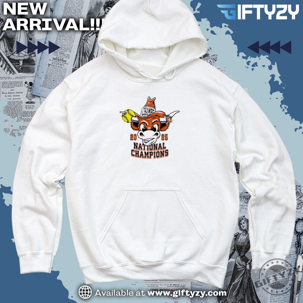 Texas Longhorns Softball 2025 Usa National Champions Shirt