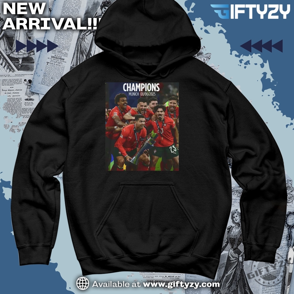 Portugal Nations League Champions 2025 Tee Ronaldo Shirt