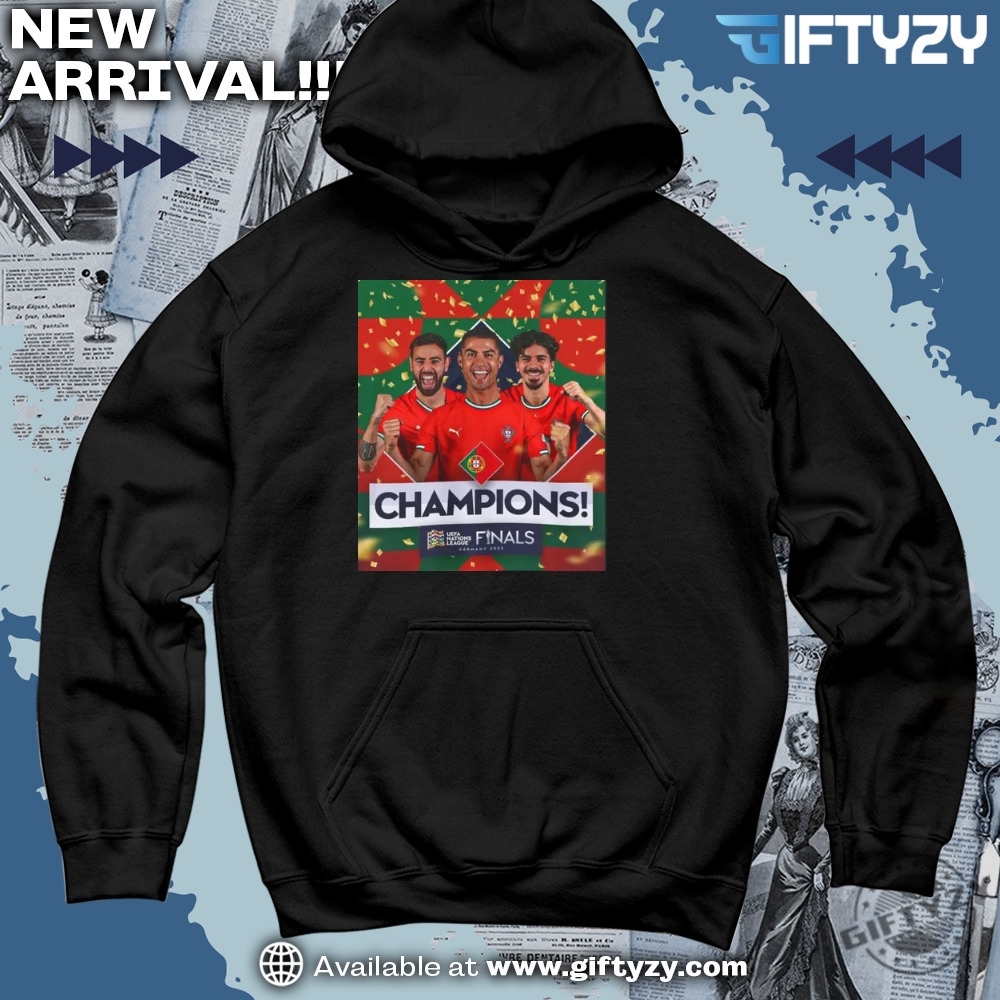 Portugal Nations League Champions Shirt 2025 Ronaldo Gift For Fan
