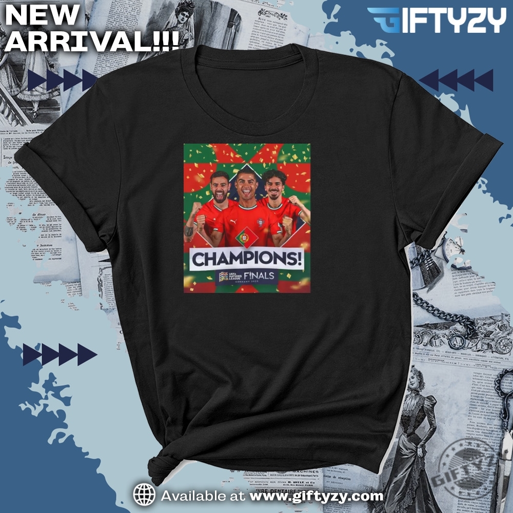 Portugal Nations League Champions Shirt 2025 Ronaldo Gift For Fan 7 Portugal Nations League Champions Shirt 2025 Ronaldo Gift For Fan
