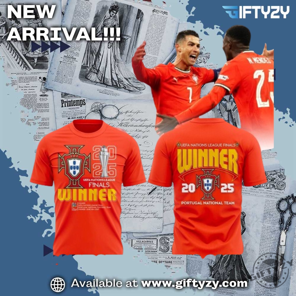 Portugal 2025 Uefa Nations League Final Winners Official Shirt