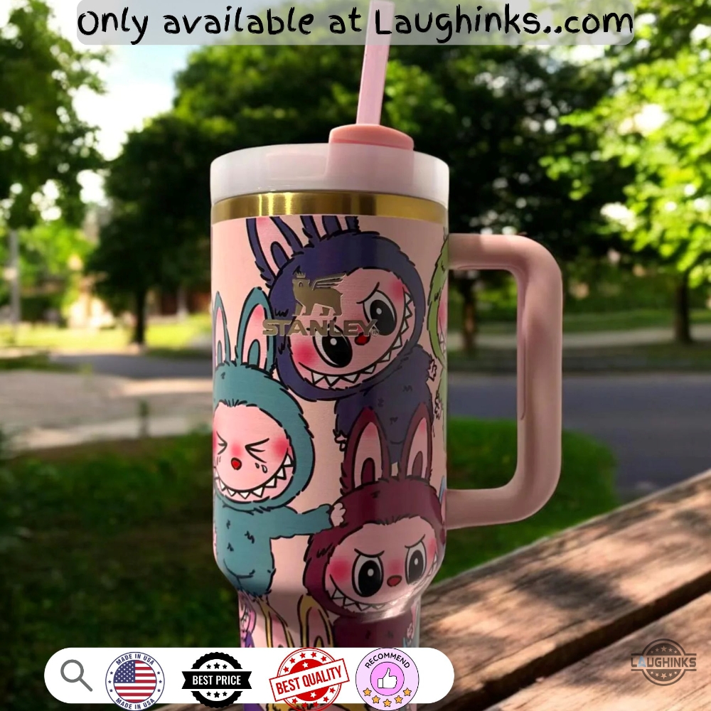 Custom Labubu Stanley 40Oz Tumbler Dupe 14 Custom Labubu Stanley 40oz Tumbler Dupe