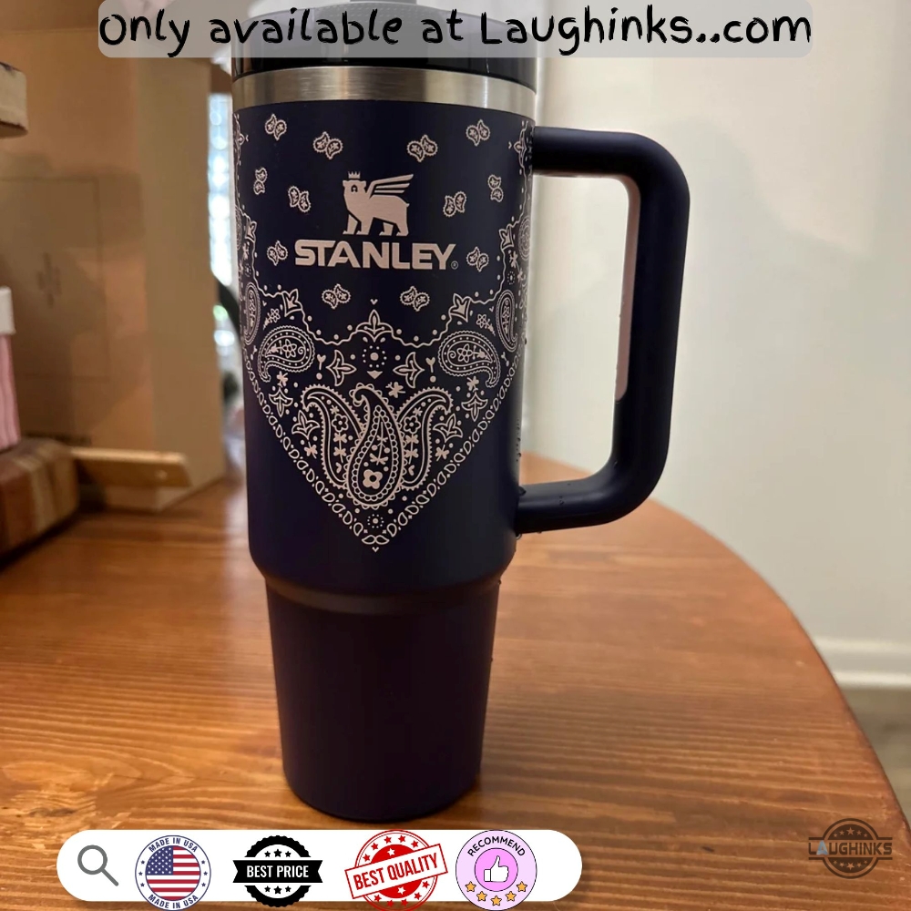 Mesa Rose 40 Oz Blue Corn Paisley Bandana Stanley Tumbler Dupe Choose Color 12 Mesa Rose 40 oz Blue Corn Paisley Bandana Stanley Tumbler Dupe Choose Color