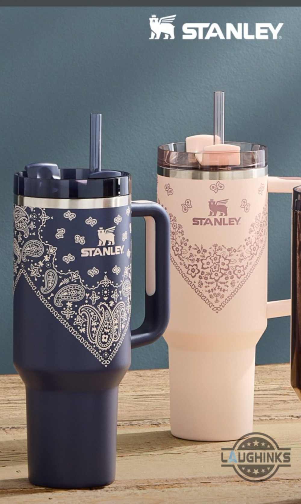 Mesa Rose 40 Oz Blue Corn Paisley Bandana Stanley Tumbler Dupe Choose Color 13 Mesa Rose 40 oz Blue Corn Paisley Bandana Stanley Tumbler Dupe Choose Color