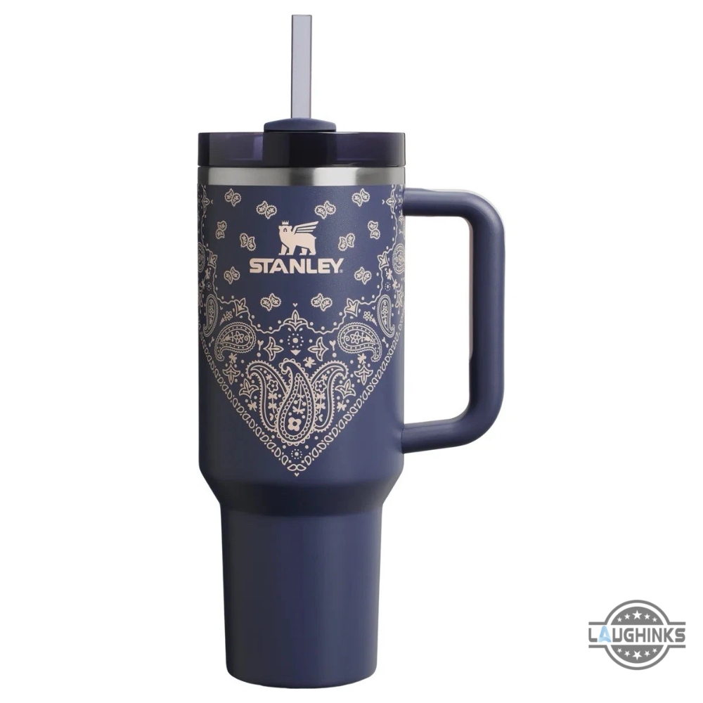 Mesa Rose 40 Oz Blue Corn Paisley Bandana Stanley Tumbler Dupe Choose Color 15 Mesa Rose 40 oz Blue Corn Paisley Bandana Stanley Tumbler Dupe Choose Color
