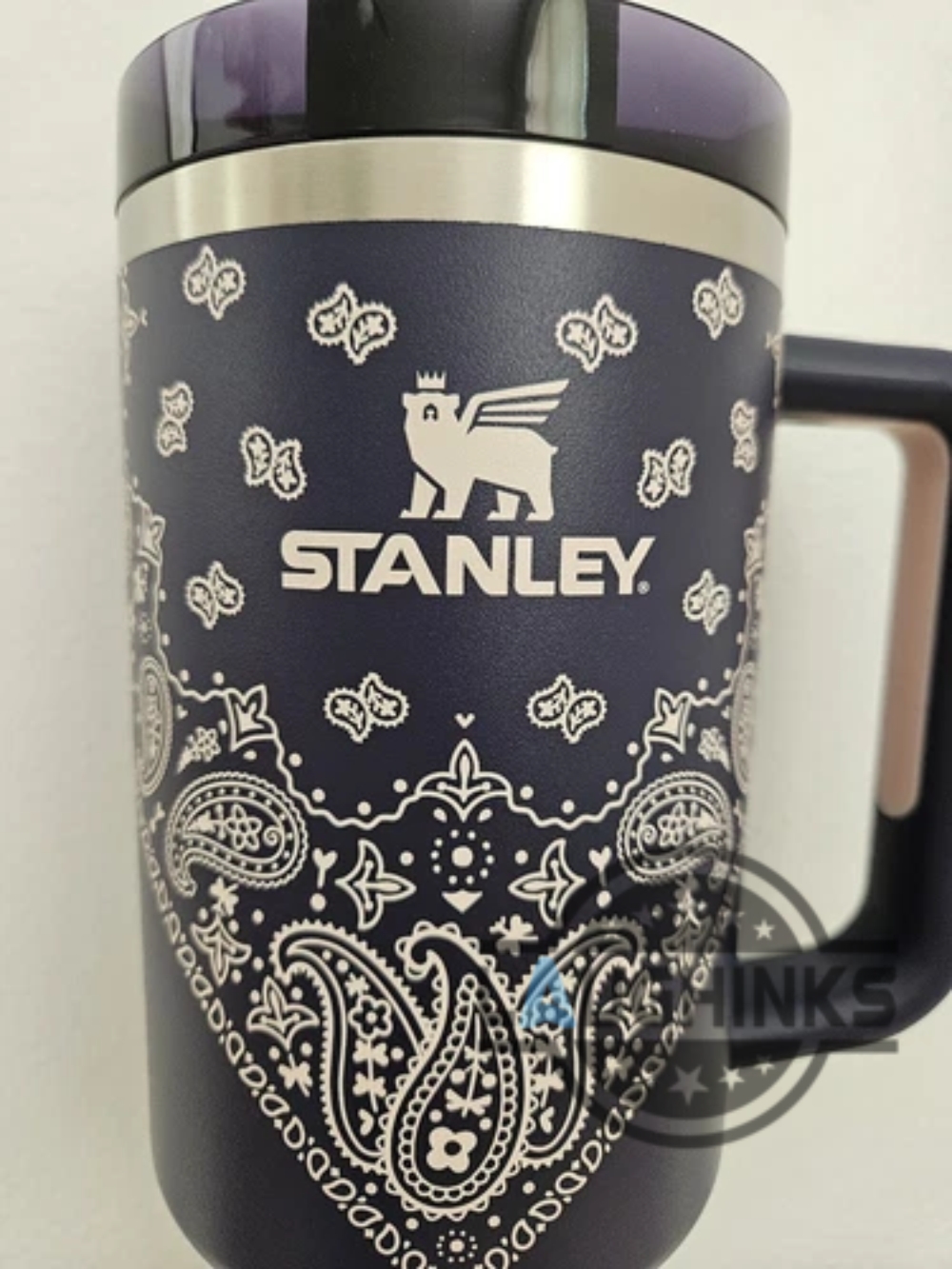 Mesa Rose 40 Oz Blue Corn Paisley Bandana Stanley Tumbler Dupe Choose Color 18 Mesa Rose 40 oz Blue Corn Paisley Bandana Stanley Tumbler Dupe Choose Color